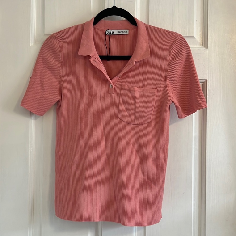 Salmon color top